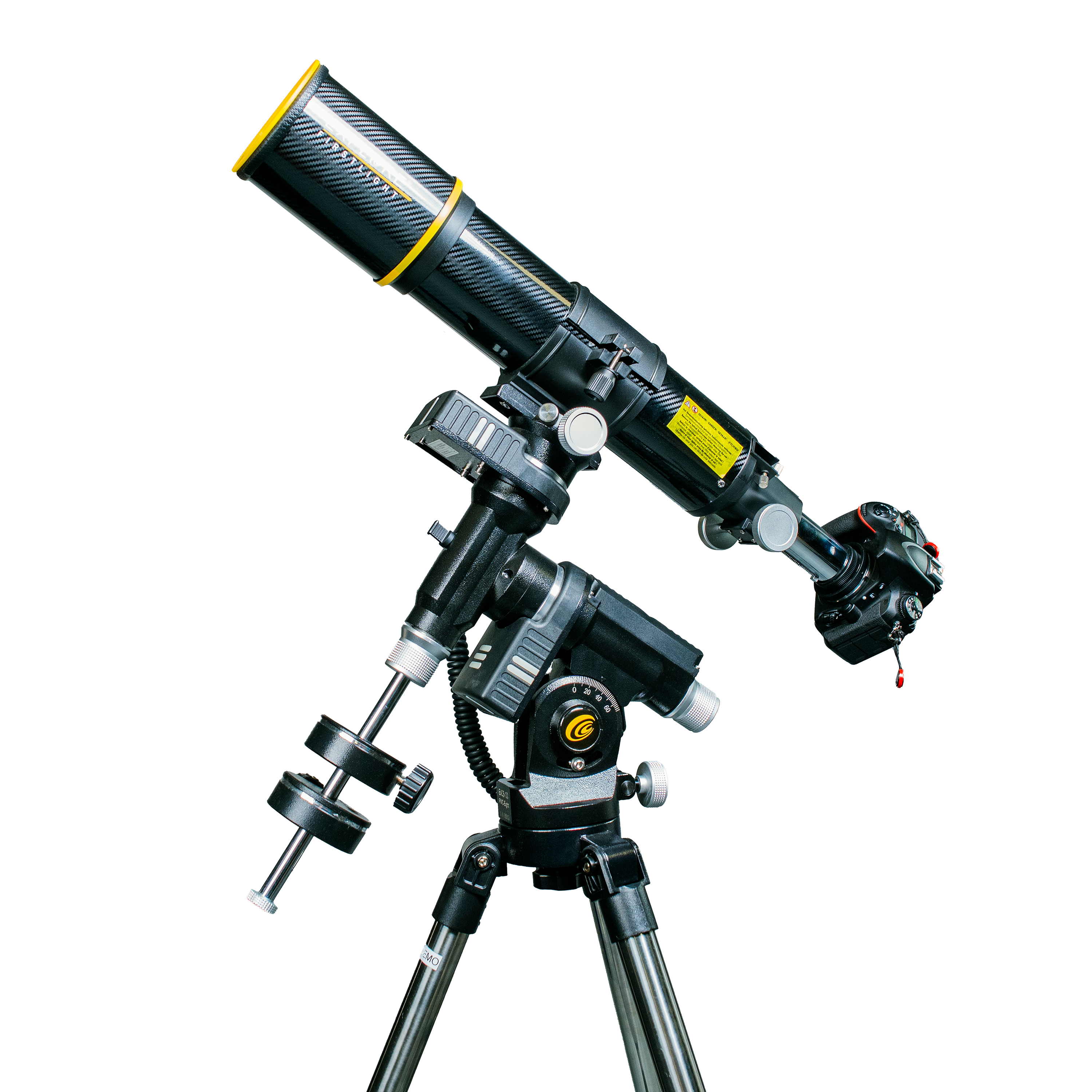 Explore Scientific FirstLight 80mm CF Telescope Go-To Tracker Combo with Solar Filter