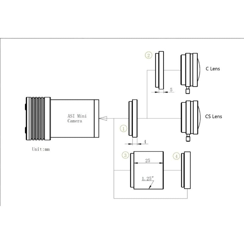 ZWO ASI1120MINI Camera Tech Doc 1