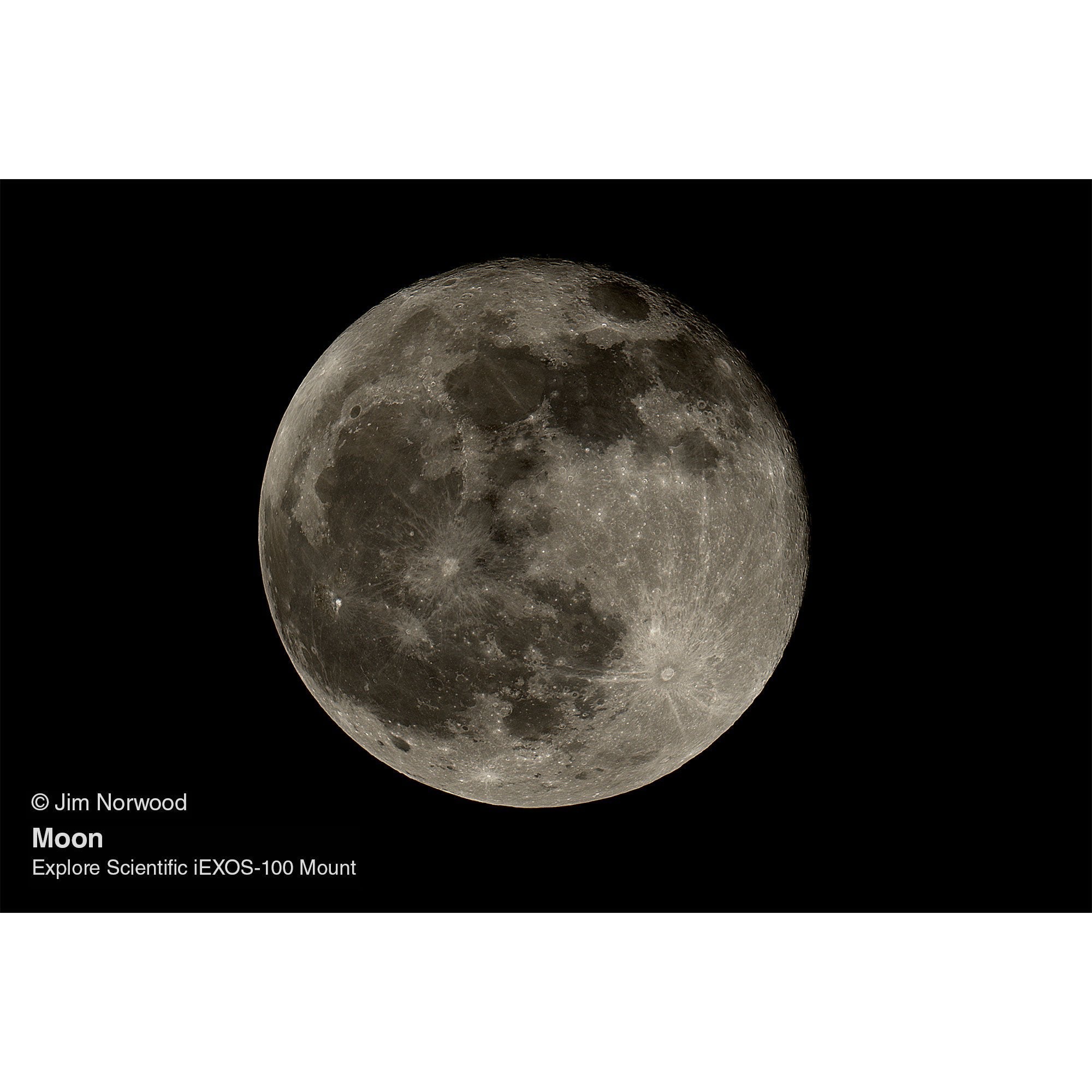 Explore Scientific FirstLight 130mm Newtonian Telescope with iEXOS-100 PMC-Eight Equatorial Tracker System