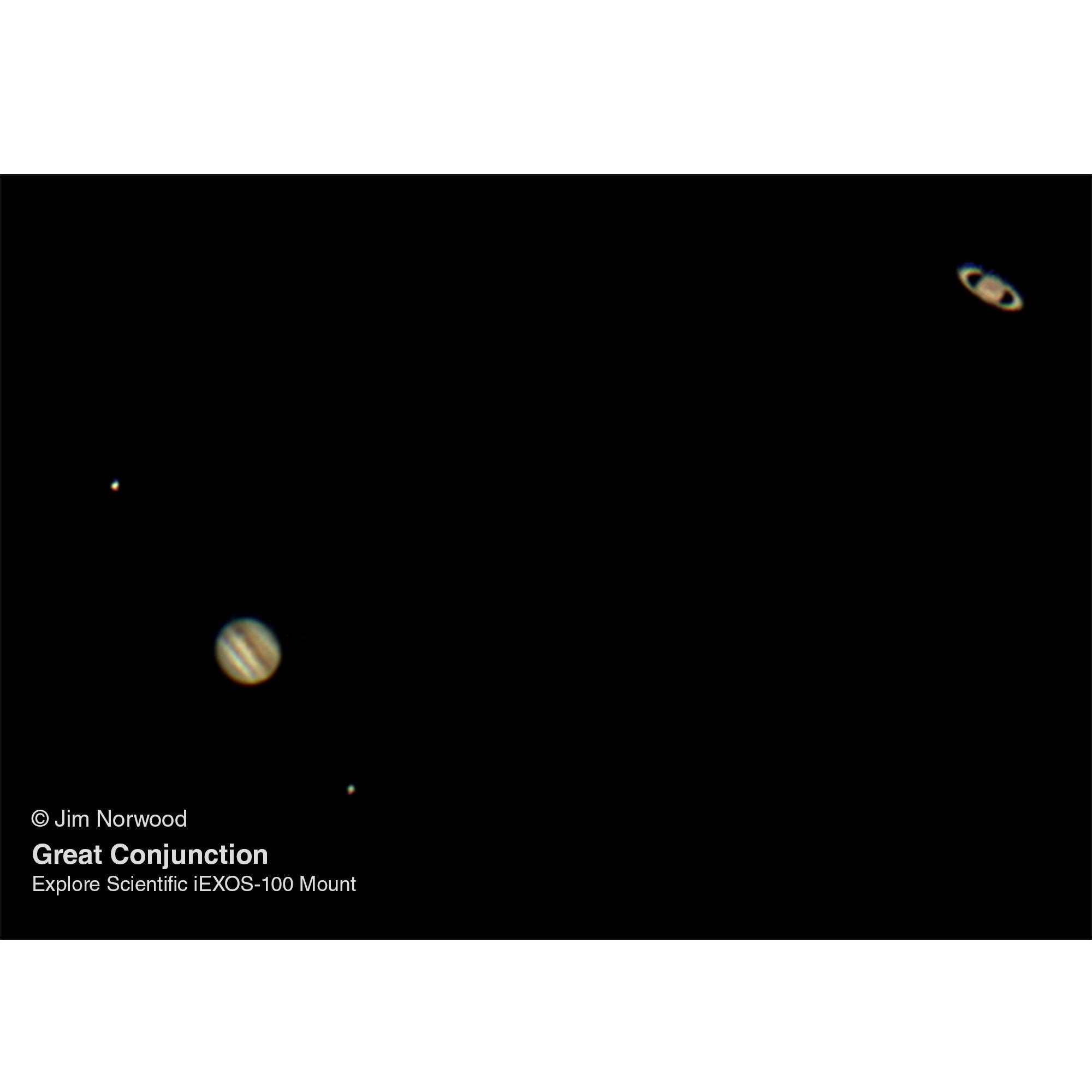 Explore Scientific FirstLight 130mm Newtonian Telescope with iEXOS-100 PMC-Eight Equatorial Tracker System