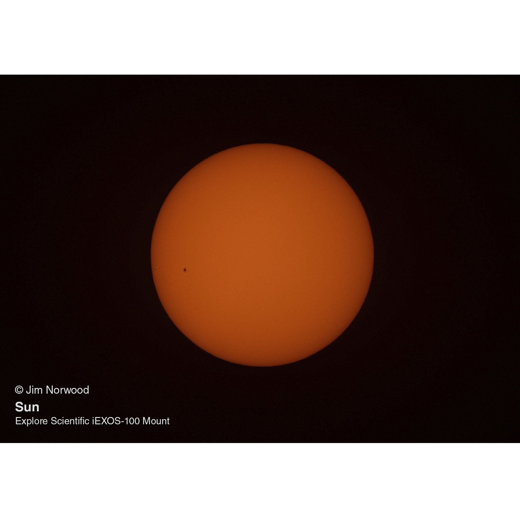 Explore Scientific FirstLight 130mm Newtonian Telescope with iEXOS-100 PMC-Eight Equatorial Tracker System
