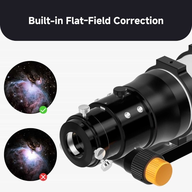 SVBONY SV503 70mm Upgraded f/6.78 Quadruplet 2-Element ED Flatfield Refractor Telescope